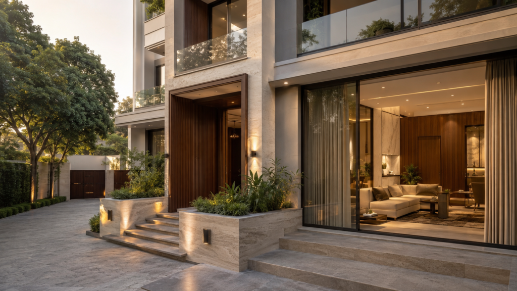 luxury builder floor design in south delhi
