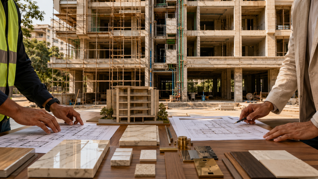 EPC for builder floors in Delhi NCR by Aakriti Studio