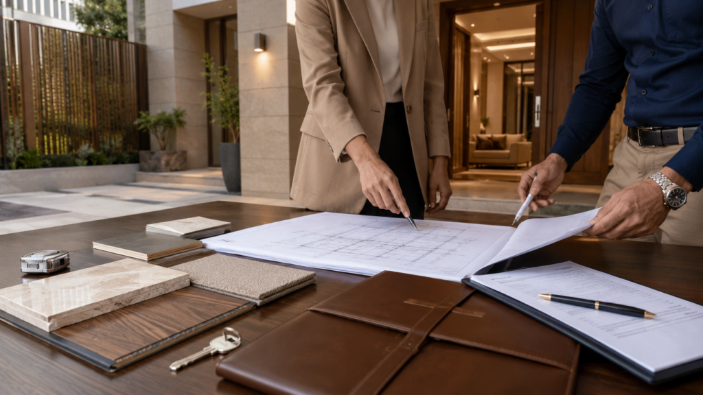 EPC handover checklist for homeowners by Aakriti Studio